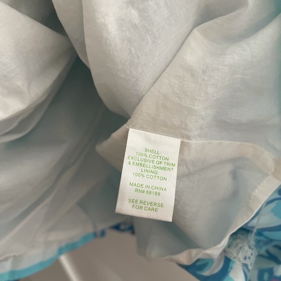 Lilly Pulitzer Cross-back Dress, size 6 - Picture 7 of 7